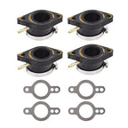 Carburetor Intake Manifold Boot Set For Yamaha XJ550 Maxim 1981-1983 NEW