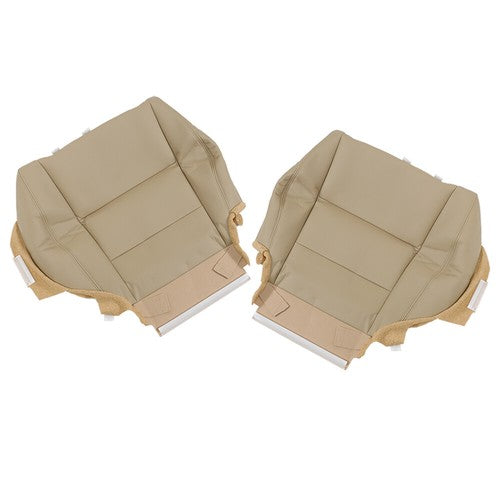 New Driver Passenger Side Leather Seat Cover 4Pcs Tan For Honda Accord 2008-2012