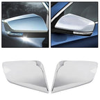 Clip On Triple Mirror Covers Trims for Chevy Impala 2014 2020 Replacement Chrome