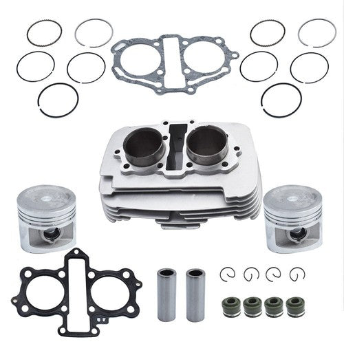 For Honda Rebel 250 CMX250C 1996-2015 Engine Cylinder Assembly w/ Piston Gaskets
