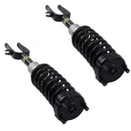 Pair Front Shock & Coil Spring Assembly For Mercedes W211 S211 E350 4Matic 06-09