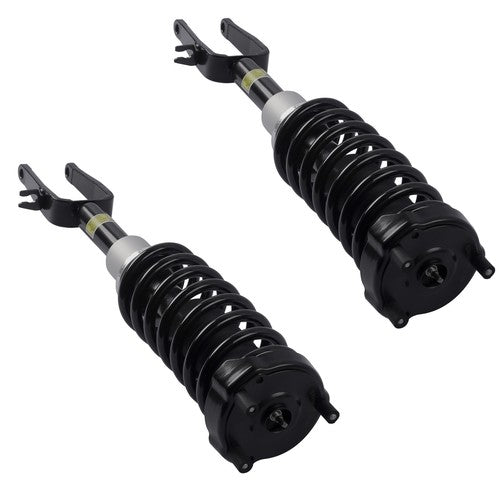 Pair Front Shock & Coil Spring Assembly For Mercedes W211 S211 E350 4Matic 06-09