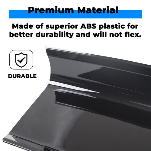 Glossy Black Trunk Panel Decklid Trim Cover for Ford Mustang GT 2015 2023