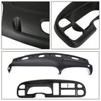 Black Dash Bezel Dashboard Cover for 1998-2001 Ram 1500 1998-2002 Ram 2500 3500