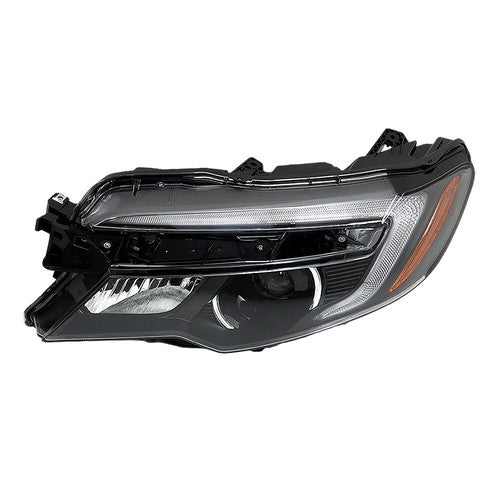 Halogen Headlight Assy For 17-20 Honda Ridgeline/2016-2018 Pilot LX Left Side