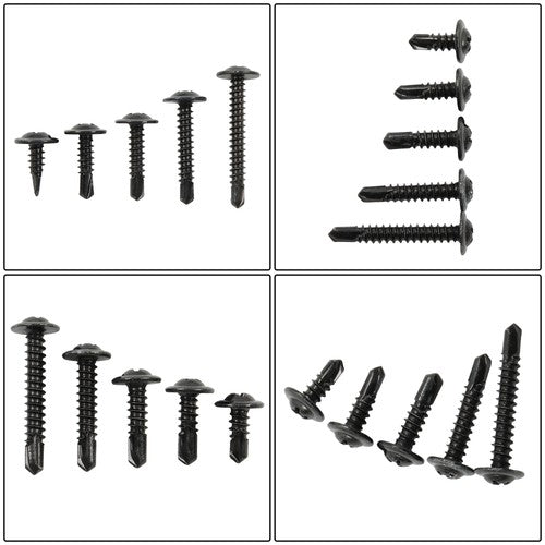 380 sets of #8#10 self-tapping screw kits 410 Stainless Steel Convenient Box
