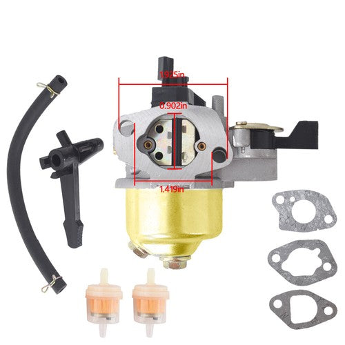Carburetor Kit For Honda GX160 GX168 GX200 5.5 HP 16100-ZH8-W50 16100-ZH8-W61