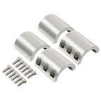 2PCS 1.625 Inch OD Size Roll Cage Mounts Split Collar Tube Clamps