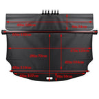 Retractable Cargo Cover Privacy Trunk Tonneau Shield For 2018-20 Chevy Equinox
