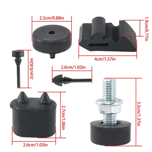 Rubber Stoppers Bumpers Stopper Kit&Hood Adjusters For Chevrolet Camaro 1967-79