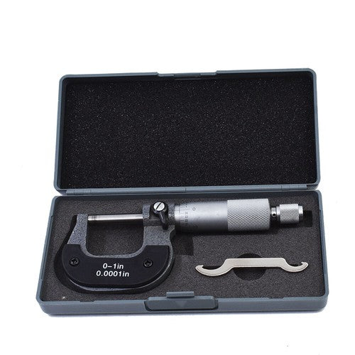 0-1" 0.0001" Precision Outside Micrometer Carbide Tipped, Standard High Quality