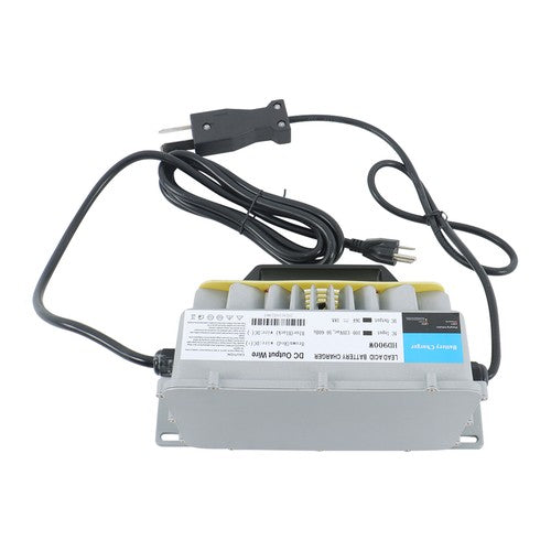 36V 18A Waterproof Charger With Crowfoot Plug For E-Z-GO Yamaha Golf Carts New