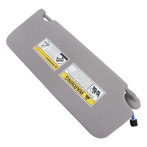 Car SunVisor With Lighted Plastic Gray For Honda Pilot 2017-21 Driver Left Side
