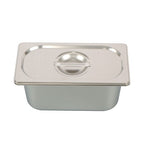 Restaurant Steam Table Pans 8 Pack 1/3 Size 6 Inch Deep Thickened with Lid