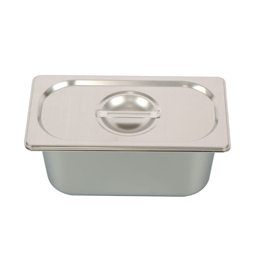 Restaurant Steam Table Pans 8 Pack 1/3 Size 6 Inch Deep Thickened with Lid