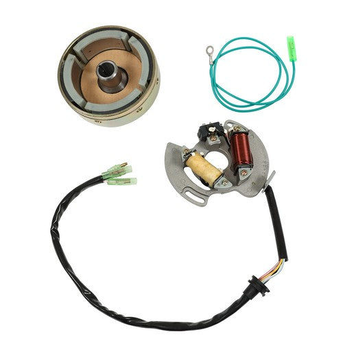 2XJ-85560-M1-00 Flywheel +Stator Magneto For 1990-2006 Yamaha Blaster 200 YFS200