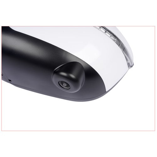 Left View Mirror Assembly with Turn Signal Lamp for Nissan Rogue SV SL Advance