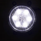 LED DRL Fog Light Pair Clear Lens for Nissan Armada 2008-2019 LH+RH