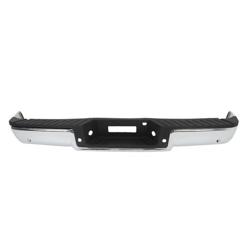 Rear Bumper Chrome With Object Sensor Holes New For 2006-2008 Ford F150