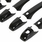 Glossy Black Door Handle Cover Set For Jeep Grand Cherokee Dodge Durango 2011 Plus