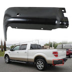 For Ford F150 2009-2014 W/ Sensor Holes Black Primered Left Rear Bumper End