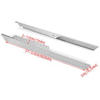 Silver Rocker Panel Diamond For EZGO TXT 1994-2013  Golf Cart Side Plate Cover