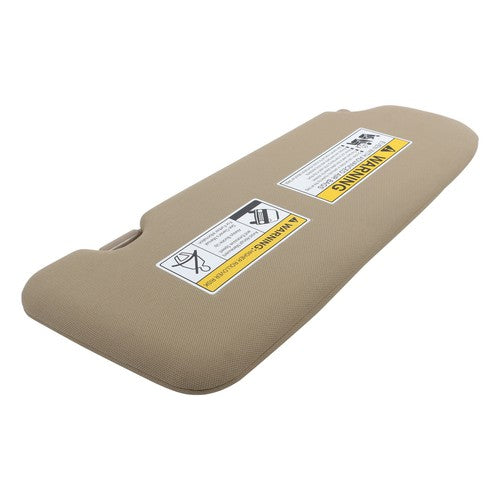 Beige Plastic Driver Side Sunvisor With Lights And Mirror For 17-22 Honda CR-V