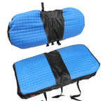 2PS Front Seat Cover Blk Diamond Stitching For EZGO Medalist TXT 1994 95 96-2013