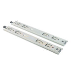 1 Pair of Locking Drawer Slides 16Inch Full Extension & Lock 150 lbs Capacity