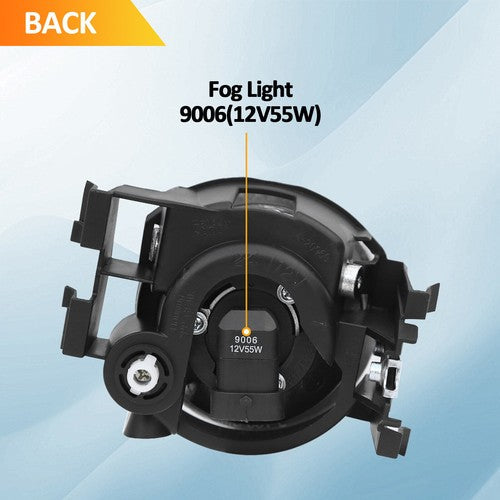 Front Bumper Fog Lights Lamps for Subaru WRX STI 2013-2014 Bulbs LH&RH Pair