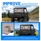 Smoke Rear Windshield Back Window for CFMOTO UFORCE 1000 2019-26 1000XL 2022-26
