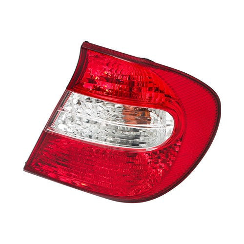 Red Tail Light Right+Pair Fog Lights Chrome Housing For Toyota Camry 2002-2004