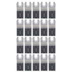 20 Pcs 35-89mm Bi-Metal Oscillating Multi Tool Saw Blades Wood Metal Cut Cutter