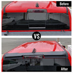 Roof Spoiler Wing for Dodge Ram 1500 Truck Crew Cab 2019 2023 2024 Matte Black