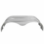 Tandem Teardrop Alloy Steel Fenders 66L x 18H x 9W for Enclosed Trailers