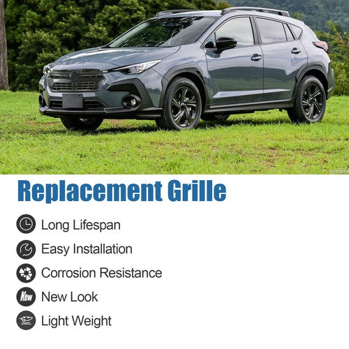 ZZ2V00599 Front Bumper Upper Grille Matte Black for 2024-2025 for Subaru Crosstrek