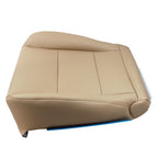 For Toyota Land Cruiser 1998-2007 New Driver Bottom Leather Seat Cover Ivory Tan