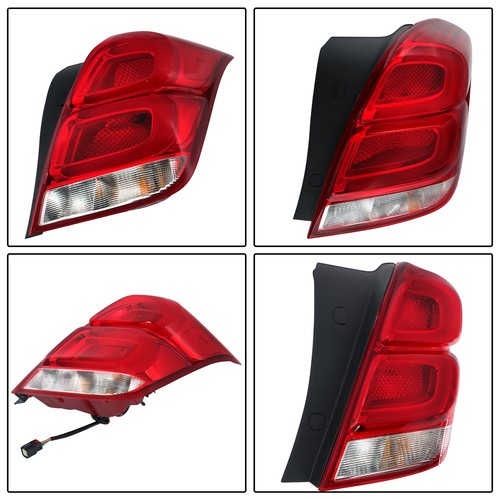 Chrome Housing For Chevy Trax 2017-2022 LED Passenger/Right Tail Light Red&Clear