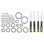 32 Size 1540 Pcs Rubber O Rings Assortment Kit with Pick and Hook Set 4mm-50mm