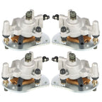Front & Rear Brake Calipers w/Pads For Yamaha YFM700F/P Grizzly 700 07-20 NEW