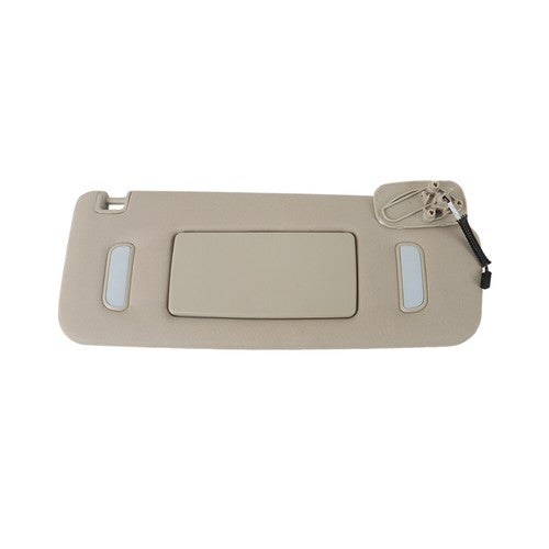Gray Passenger SunVisor WIth Lighted For Silverado Sierra Tahoe Yukon 2007-2014