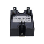D2440D-10 Dual Solid State Relay Random Turn On SSR 4 15 VDC Input 280VAC 40A