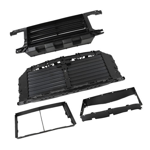 Radiator Upper+Lower Grille Shutter W/O Motor For Ford 21-22 F-150 ML3Z-8475-A
