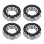 1641-2RS Ball Bearing 1" x 2" x 9/16 Rubber Sealed (Qty 4)