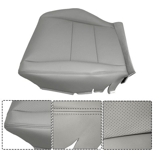New Driver Bottom Perforated Leather For 2007- 11 2012 Acura RDX Seat Cover Gray