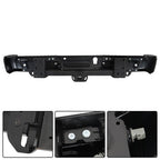 Primered Rear Step Bumper Assembly For Ford F-150 2015-2020 w/ Park & Tow