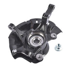 Front Left Steering Knuckle Assembly Black Fits Hyundai Accent Dodge Attitude