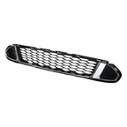 For Ford Fusion 2010-2012  Sport Front Lower Grille Grill & Chrome Molding Trim