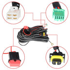 For Toyota Corolla 2005-2008 Bumper Lamp Clear Fog Light Pair+Switch Wiring Kit