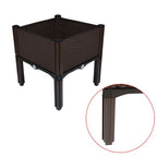 Raised Garden Bed Outdoor Elevated Planter Box Herbs Flowers Plants Vegetables